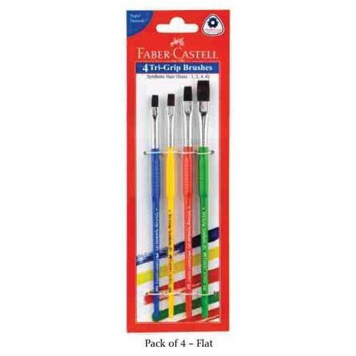 FABER CASTELL TRI GRIP BRUSHES SET OF 4